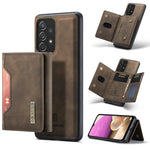 DG.MING M2 Series 3-Fold Multi Card Bag + custodia magnetica per telefono, For Samsung Galaxy A13 4G, For Samsung Galaxy A13 5G, For Samsung Galaxy A33 5G, For Samsung Galaxy A53 5G, For Samsung Galaxy A73 5G