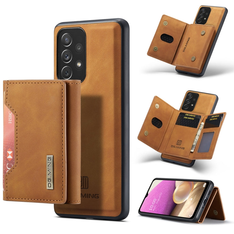 DG.MING M2 Series 3-Fold Multi Card Bag + custodia magnetica per telefono, For Samsung Galaxy A13 4G, For Samsung Galaxy A13 5G, For Samsung Galaxy A33 5G, For Samsung Galaxy A53 5G, For Samsung Galaxy A73 5G