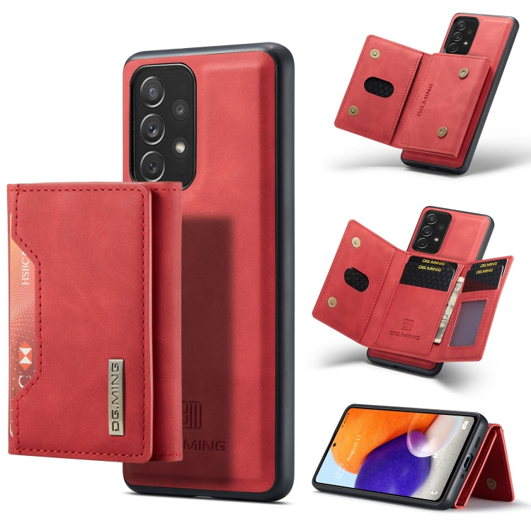 DG.MING M2 Series 3-Fold Multi Card Bag + custodia magnetica per telefono, For Samsung Galaxy A13 4G, For Samsung Galaxy A13 5G, For Samsung Galaxy A33 5G, For Samsung Galaxy A53 5G, For Samsung Galaxy A73 5G
