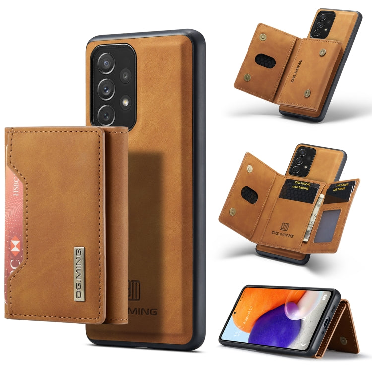 DG.MING M2 Series 3-Fold Multi Card Bag + custodia magnetica per telefono, For Samsung Galaxy A13 4G, For Samsung Galaxy A13 5G, For Samsung Galaxy A33 5G, For Samsung Galaxy A53 5G, For Samsung Galaxy A73 5G