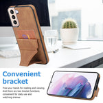 Custodia per telefono ultrasottile antiurto con supporto, For Samsung Galaxy S22 5G, For Samsung Galaxy S22+ 5G, For Samsung Galaxy S22 Ultra 5G