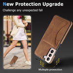Custodia per telefono ultrasottile antiurto con supporto, For Samsung Galaxy S22 5G, For Samsung Galaxy S22+ 5G, For Samsung Galaxy S22 Ultra 5G