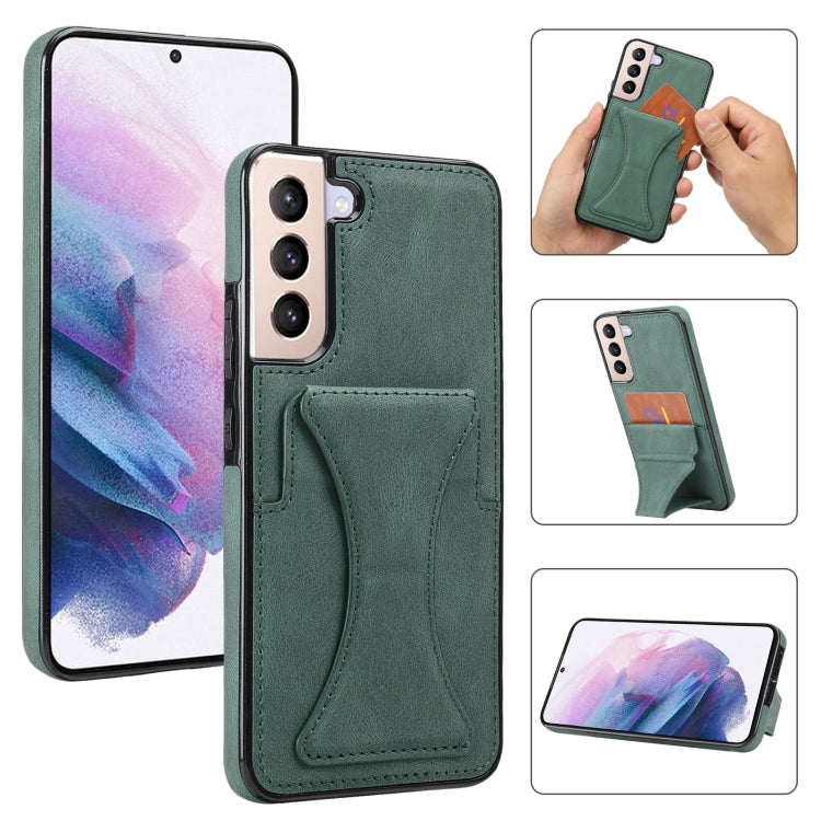 Custodia per telefono ultrasottile antiurto con supporto, For Samsung Galaxy S22 5G, For Samsung Galaxy S22+ 5G, For Samsung Galaxy S22 Ultra 5G