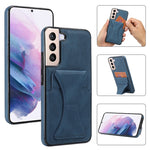 Custodia per telefono ultrasottile antiurto con supporto, For Samsung Galaxy S22 5G, For Samsung Galaxy S22+ 5G, For Samsung Galaxy S22 Ultra 5G