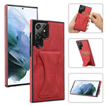 Custodia per telefono ultrasottile antiurto con supporto, For Samsung Galaxy S22 5G, For Samsung Galaxy S22+ 5G, For Samsung Galaxy S22 Ultra 5G