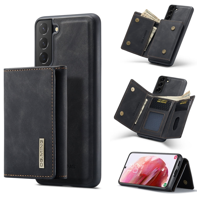 DG.MING M1 Series 3-Fold Multi Card Portafoglio + custodia magnetica per telefono, For Samsung Galaxy S22 5G, For Samsung Galaxy S22+ 5G, For Samsung Galaxy S22 Ultra 5G