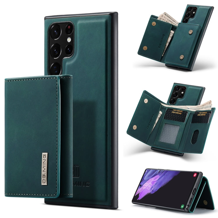 DG.MING M1 Series 3-Fold Multi Card Portafoglio + custodia magnetica per telefono, For Samsung Galaxy S22 5G, For Samsung Galaxy S22+ 5G, For Samsung Galaxy S22 Ultra 5G