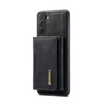 DG.MING M2 Series 3-Fold Multi Card Bag + custodia per telefono con cover posteriore magnetica, For Samsung Galaxy S22 5G, For Samsung Galaxy S22+ 5G, For Samsung Galaxy S22 Ultra 5G