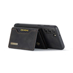 DG.MING M2 Series 3-Fold Multi Card Bag + custodia per telefono con cover posteriore magnetica, For Samsung Galaxy S22 5G, For Samsung Galaxy S22+ 5G, For Samsung Galaxy S22 Ultra 5G