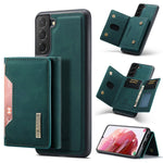 DG.MING M2 Series 3-Fold Multi Card Bag + custodia per telefono con cover posteriore magnetica, For Samsung Galaxy S22 5G, For Samsung Galaxy S22+ 5G, For Samsung Galaxy S22 Ultra 5G