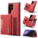DG.MING M2 Series 3-Fold Multi Card Bag + custodia per telefono con cover posteriore magnetica, For Samsung Galaxy S22 5G, For Samsung Galaxy S22+ 5G, For Samsung Galaxy S22 Ultra 5G