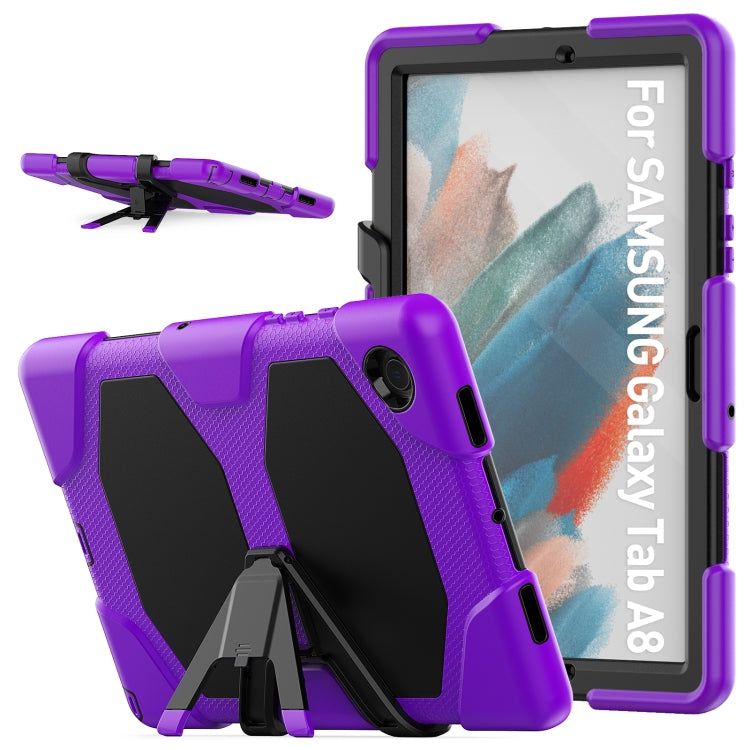 Custodia per tablet in silicone colorato + PC, For Samsung Galaxy Tab A8 10.5 2021 X200 / X205