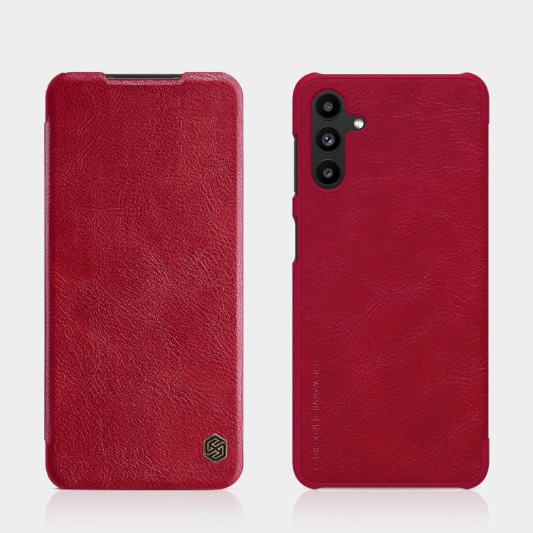 Custodia per telefono in pelle con trama di cavallo pazzo serie NILLKIN QIN, For Samsung Galaxy A13 5G, For Samsung Galaxy A33 5G
