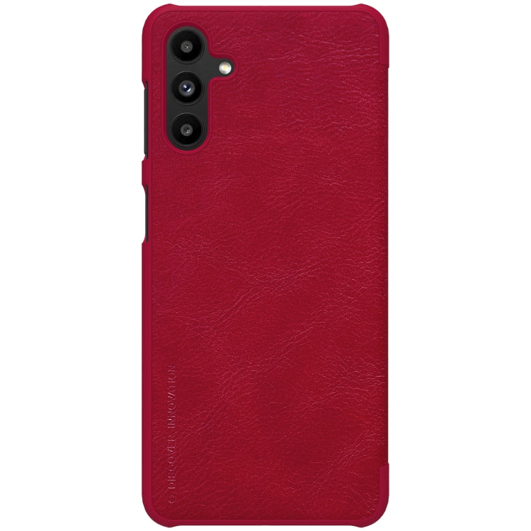 Custodia per telefono in pelle con trama di cavallo pazzo serie NILLKIN QIN, For Samsung Galaxy A13 5G, For Samsung Galaxy A33 5G