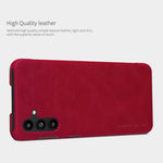 Custodia per telefono in pelle con trama di cavallo pazzo serie NILLKIN QIN, For Samsung Galaxy A13 5G, For Samsung Galaxy A33 5G