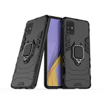 Custodia TPU antiurto con anello magnetico per Galaxy A71