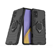 Custodia TPU antiurto con anello magnetico per Galaxy A71