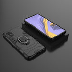 Custodia TPU antiurto con anello magnetico per Galaxy A71