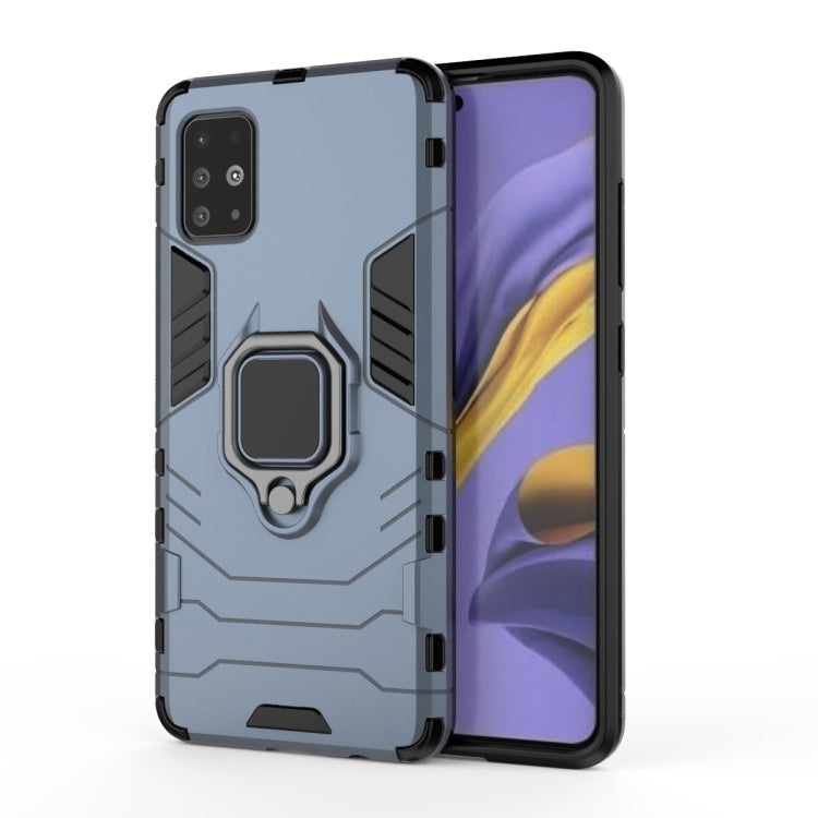 Custodia TPU antiurto con anello magnetico per Galaxy A71