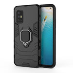 Custodia TPU antiurto con anello magnetico per Galaxy A71