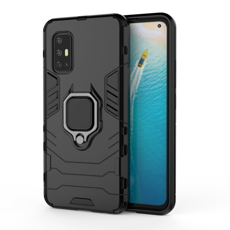 Custodia TPU antiurto con anello magnetico per Galaxy A71