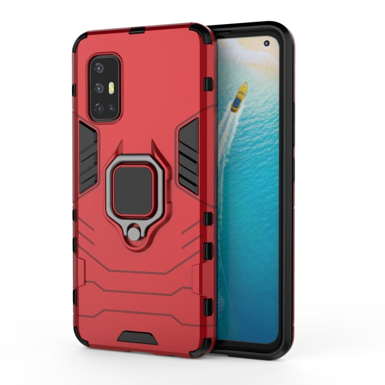 Custodia TPU antiurto con anello magnetico per Galaxy A71