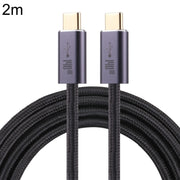 Cavo dati intrecciato USB 2.0 da USB-C/tipo-C maschio a USB-C/tipo-C maschio da 140 W, 1m, 1.5m, 2m