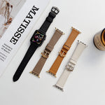Cinturino in pelle per serie Apple Watch, 7 41mm / 6&SE&5&4 40mm / 3&2&1 38mm, 7 45mm / 6&SE&5&4 44mm / 3&2&1 42mm