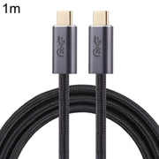 Cavo dati intrecciato USB 3.2 da USB-C/tipo-C maschio a USB-C/tipo-C da 20 Gbps, 0.5m, 1m, 1.5m, 2m, 3m