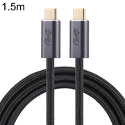 Cavo dati intrecciato USB 3.2 da USB-C/tipo-C maschio a USB-C/tipo-C da 20 Gbps, 0.5m, 1m, 1.5m, 2m, 3m