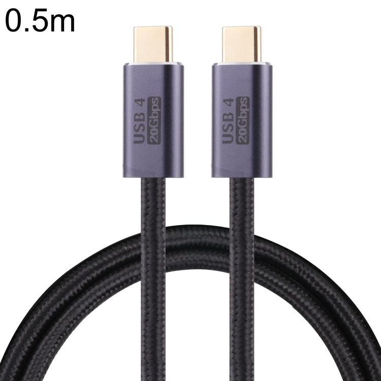 Cavo dati intrecciato USB 4 Type-C 20 Gbps 0.5-3m