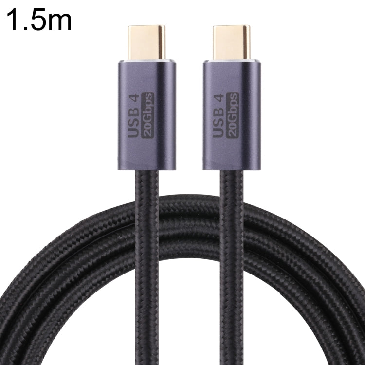 Cavo dati intrecciato USB 4 Type-C 20 Gbps 0.5-3m