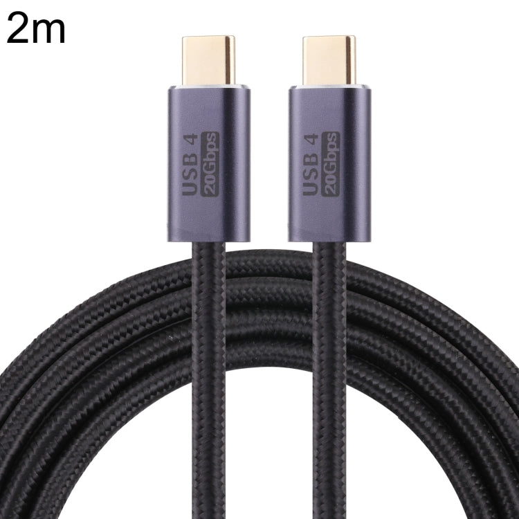 Cavo dati intrecciato USB 4 Type-C 20 Gbps 0.5-3m