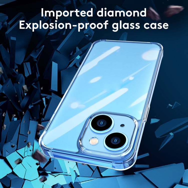 Custodia TPU con vetro temperato per iPhone 13 e 12