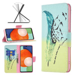 Custodia per telefono in pelle con motivo a disegno colorato, For Samsung Galaxy A13 4G, For Samsung Galaxy A33 5G, For Samsung Galaxy A73 5G