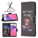 Custodia per telefono in pelle con motivo a disegno colorato, For Samsung Galaxy A13 4G, For Samsung Galaxy A33 5G, For Samsung Galaxy A73 5G