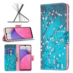 Custodia per telefono in pelle con motivo a disegno colorato, For Samsung Galaxy A13 4G, For Samsung Galaxy A33 5G, For Samsung Galaxy A73 5G