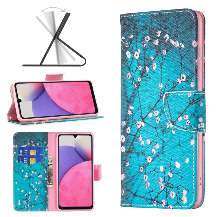 Custodia per telefono in pelle con motivo a disegno colorato, For Samsung Galaxy A13 4G, For Samsung Galaxy A33 5G, For Samsung Galaxy A73 5G