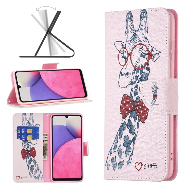 Custodia per telefono in pelle con motivo a disegno colorato, For Samsung Galaxy A13 4G, For Samsung Galaxy A33 5G, For Samsung Galaxy A73 5G