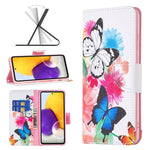 Custodia per telefono in pelle con motivo a disegno colorato, For Samsung Galaxy A13 4G, For Samsung Galaxy A33 5G, For Samsung Galaxy A73 5G