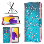 Custodia per telefono in pelle con motivo a disegno colorato, For Samsung Galaxy A13 4G, For Samsung Galaxy A33 5G, For Samsung Galaxy A73 5G