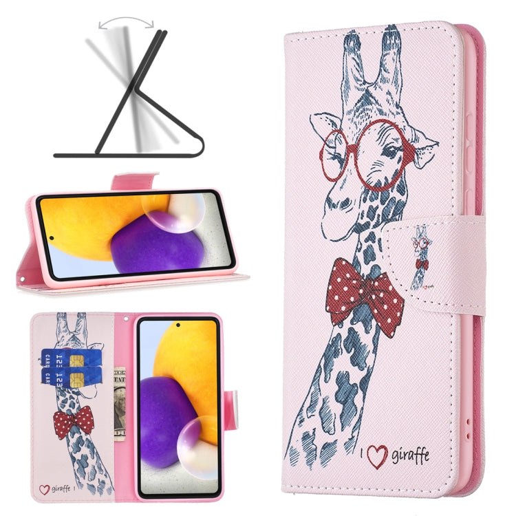 Custodia per telefono in pelle con motivo a disegno colorato, For Samsung Galaxy A13 4G, For Samsung Galaxy A33 5G, For Samsung Galaxy A73 5G