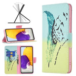 Custodia per telefono in pelle con motivo a disegno colorato, For Samsung Galaxy A13 4G, For Samsung Galaxy A33 5G, For Samsung Galaxy A73 5G