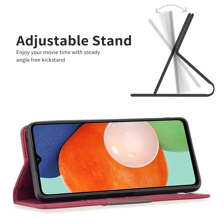 Custodia portafoglio in pelle con chiusura magnetica per Samsung