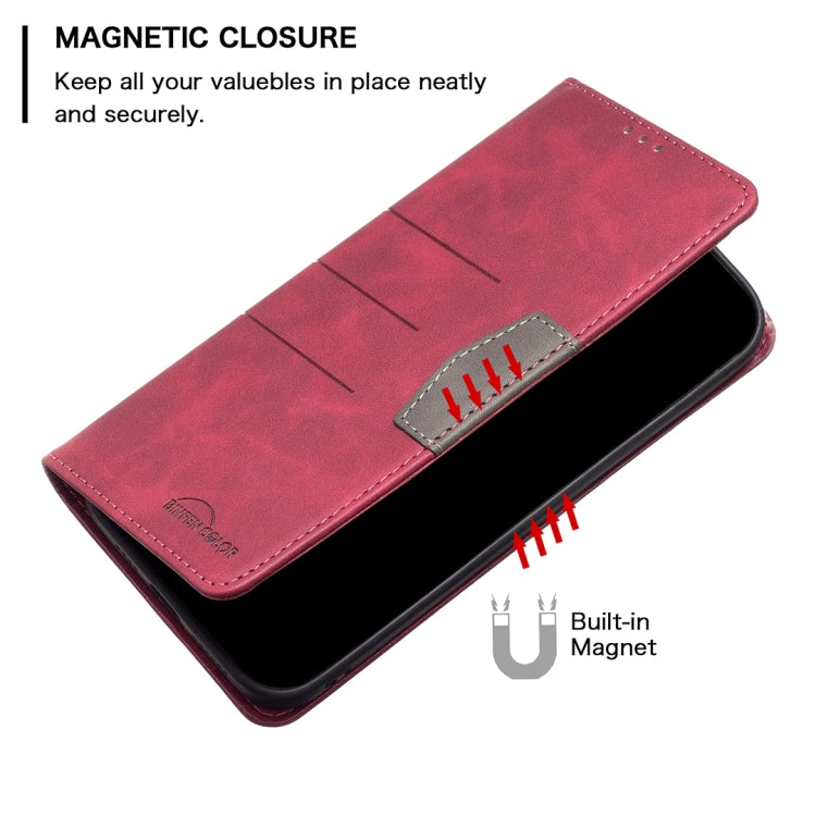 Custodia portafoglio in pelle con chiusura magnetica per Samsung