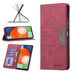 Custodia portafoglio in pelle con chiusura magnetica per Samsung