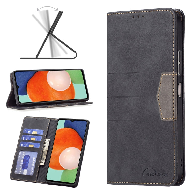 Custodia portafoglio in pelle con chiusura magnetica per Samsung