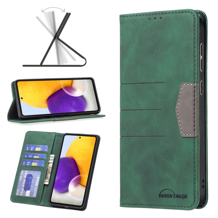 Custodia portafoglio in pelle con chiusura magnetica per Samsung