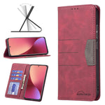 Custodia portafoglio in pelle con chiusura magnetica per Samsung