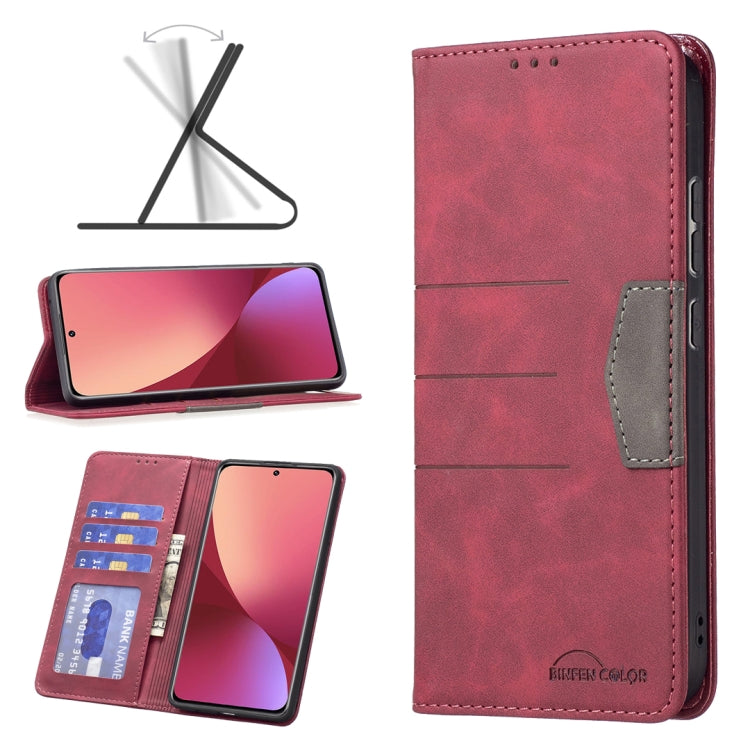 Custodia portafoglio in pelle con chiusura magnetica per Samsung